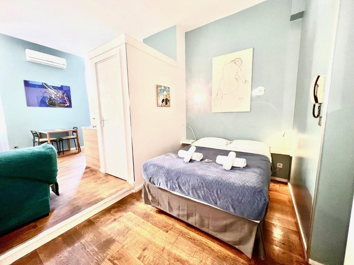 Aparthotel Riviera - Grimaldi Coeur De Ville - Large Studio Ac With Bigger South Terrace - Hyper Centre - Terrasse Esprit Nice Dış mekan fotoğraf